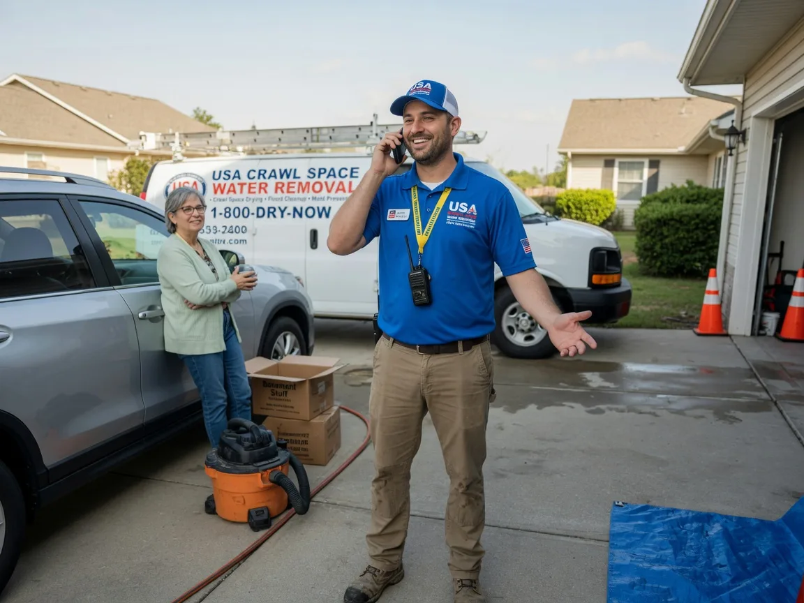 Crawl Space Water Removal Megargel, TX FAQs